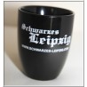 Schwarzes Leipzig Tasse